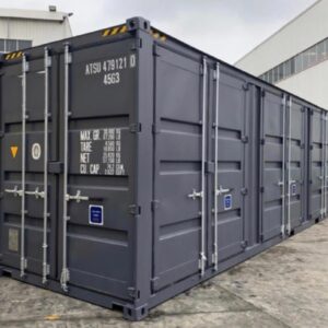 Contenedor marítimo de 40 pies con puerta lateral