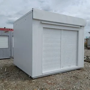 Contenedor Comercial 300×350 Con Persianas Frontales Divididas