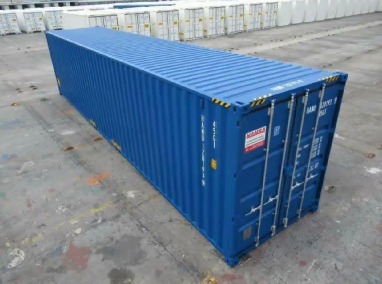 Contenedor HQ de 40 pies - De segunda mano